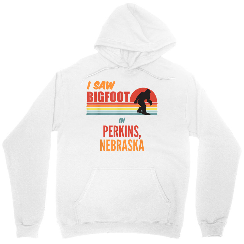 Bigfoot Lives In Perkins Nebraska T Shirt Unisex Hoodie | Artistshot