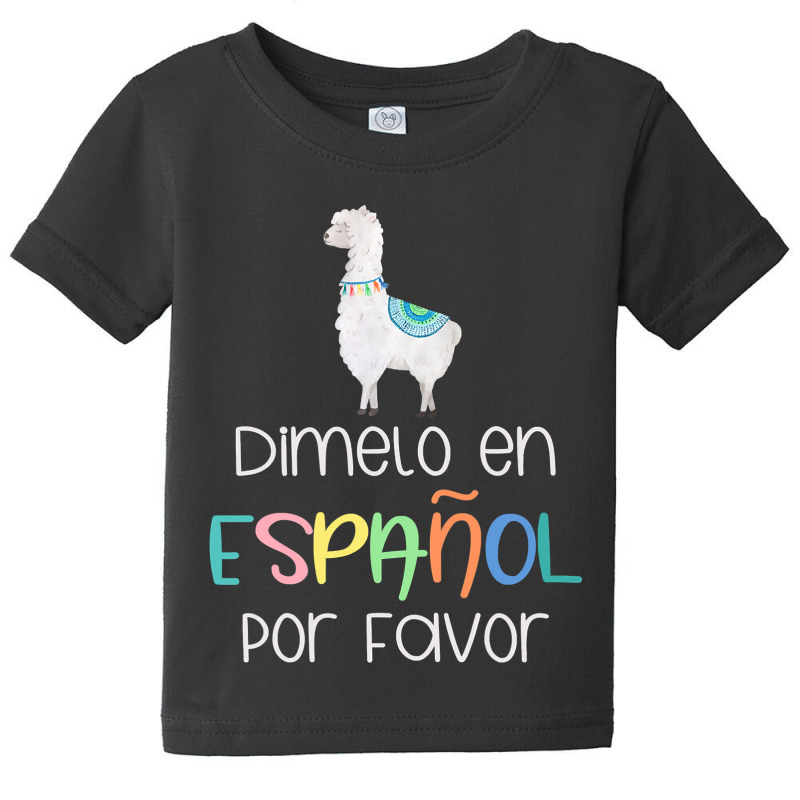 Womens En Espanol Por Favor Bilingual Spanish Teacher Gifts T Shirt Baby Tee by longduong89 | Artistshot