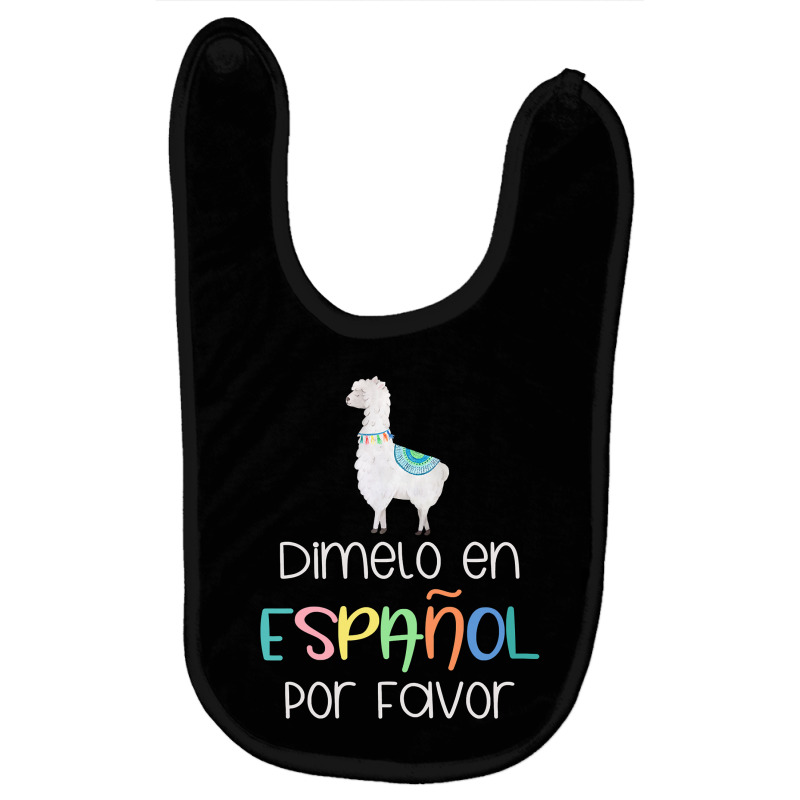 Womens En Espanol Por Favor Bilingual Spanish Teacher Gifts T Shirt Baby Bibs by longduong89 | Artistshot