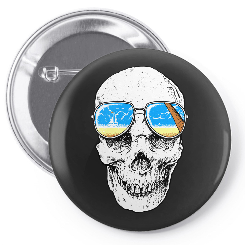 Skull Holiday Pin-back Button | Artistshot