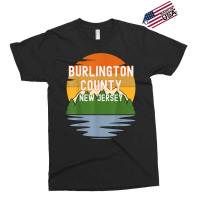 From Burlington County New Jersey Vintage Sunset T Shirt Exclusive T-shirt | Artistshot