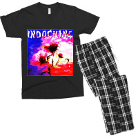 Indochine - French Pop Rock And New Wave Men's T-shirt Pajama Set | Artistshot