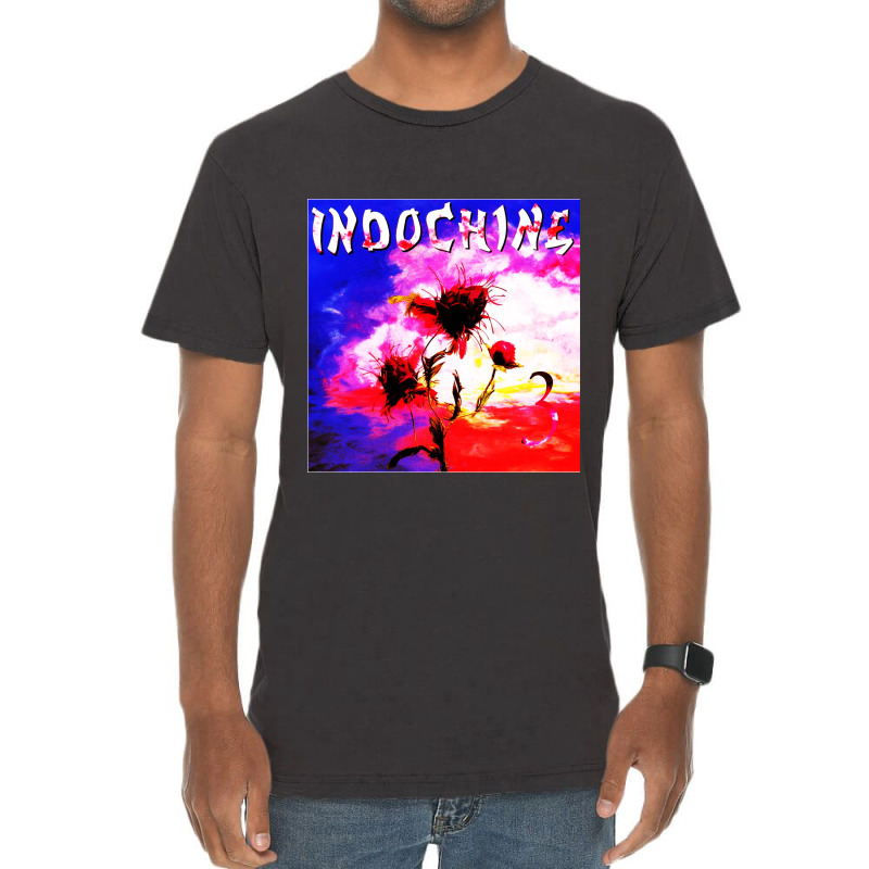 Indochine - French Pop Rock And New Wave Vintage T-shirt | Artistshot