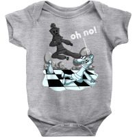 Funny Chess Pieces Fighting Board Game Fanatic Chess T Shirt Baby Bodysuit | Artistshot