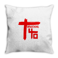 Indochine - French Pop Rock And New Wave Throw Pillow | Artistshot