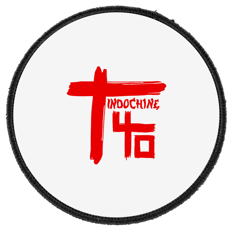 Indochine - French Pop Rock And New Wave Round Patch | Artistshot