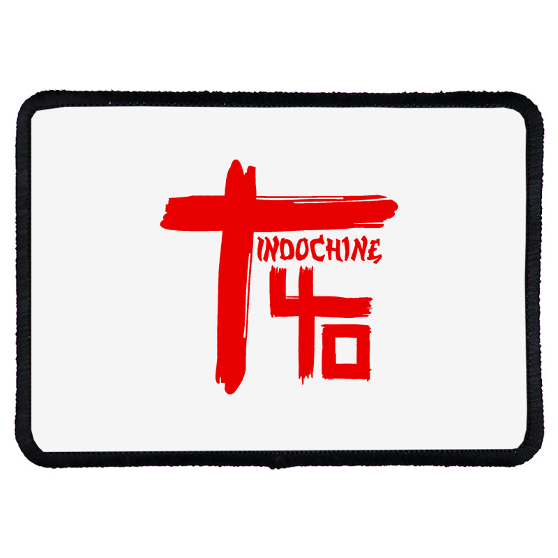 Indochine - French Pop Rock And New Wave Rectangle Patch | Artistshot