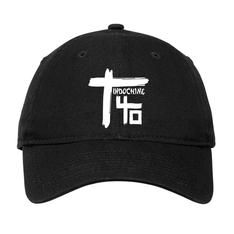 Indochine - French Pop Rock And New Wave Adjustable Cap | Artistshot