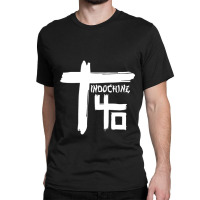 Indochine - French Pop Rock And New Wave Classic T-shirt | Artistshot