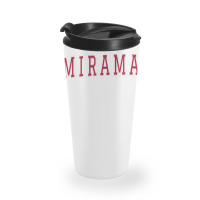 Miramar Florida Souvenir Sport College Style Text T Shirt Travel Mug | Artistshot