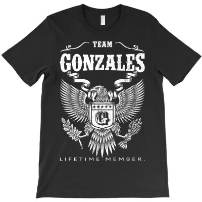 Gonzales Lifetime Member T-shirt Designed By Phsl