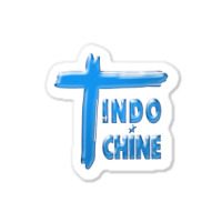 Indochine - French Pop Rock And New Wave Sticker | Artistshot