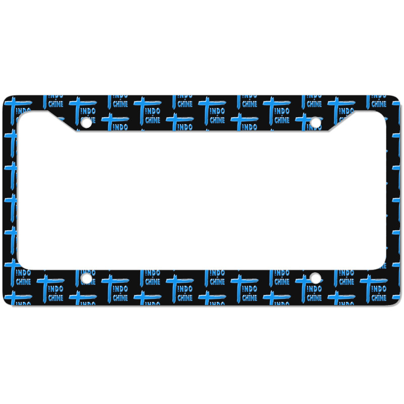 Indochine - French Pop Rock And New Wave License Plate Frame | Artistshot