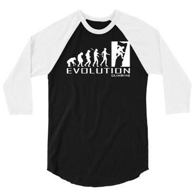 Evolution Climb Indoor Outdoor 3/4 Sleeve Shirt Designed By Wanzinx