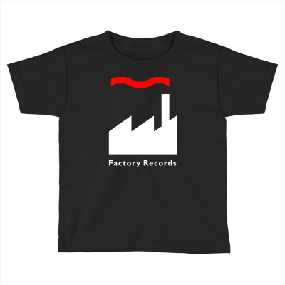 Factory Records   Retro Record Label Toddler T-shirt Designed By Wanzinx