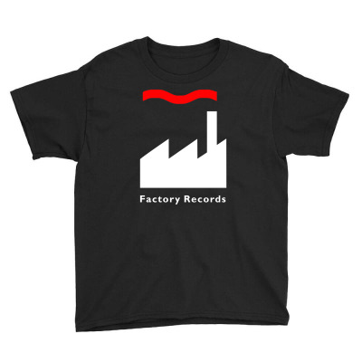 Factory Records   Retro Record Label Youth Tee Designed By Wanzinx