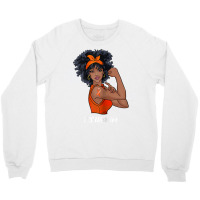 Womens Ms Warrior Fighter Support Multiple Sclerosis Awareness T Shirt Crewneck Sweatshirt | Artistshot