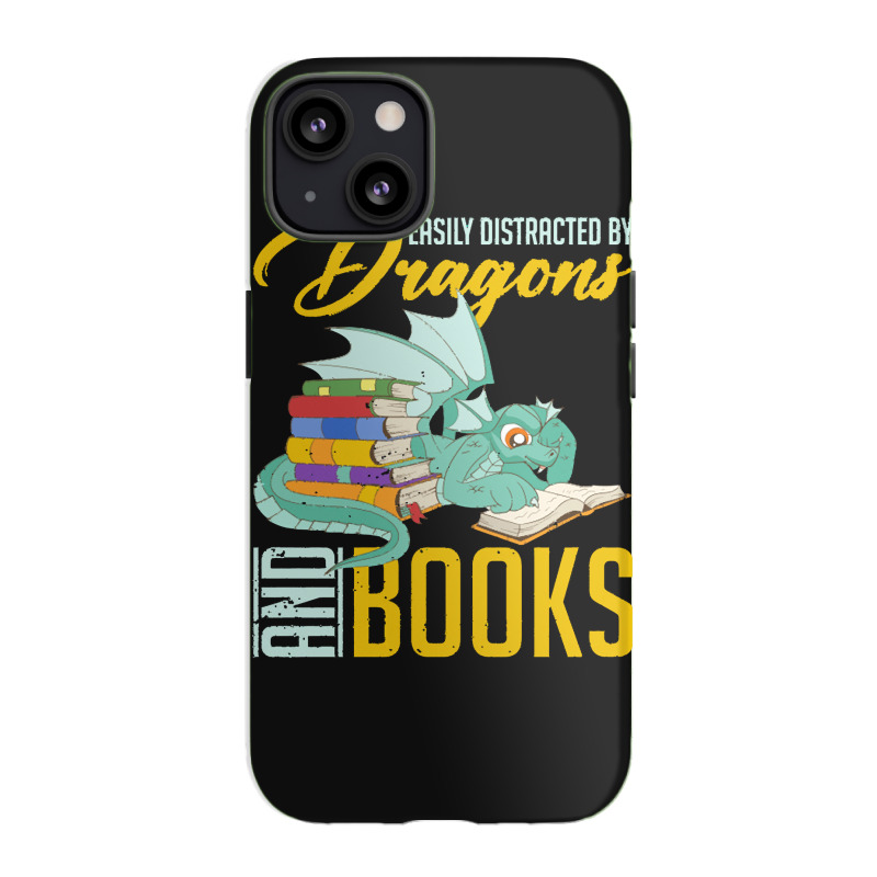 Book Dragon T  Shirt Book Lover Magical Animal Reading Book Dragon T Iphone 13 Case | Artistshot