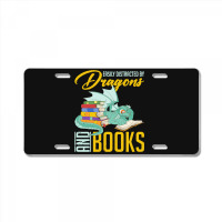 Book Dragon T  Shirt Book Lover Magical Animal Reading Book Dragon T License Plate | Artistshot