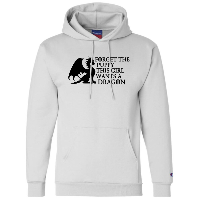 Forget The Puppy Champion Hoodie | Artistshot