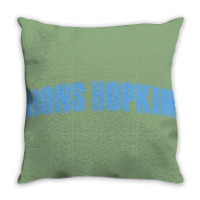 Classy Johns Hopkins Design Throw Pillow | Artistshot