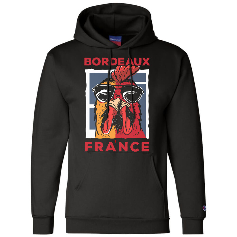 Bordeaux T  Shirt Bordeaux France Gallic Rooster T  Shirt Champion Hoodie | Artistshot