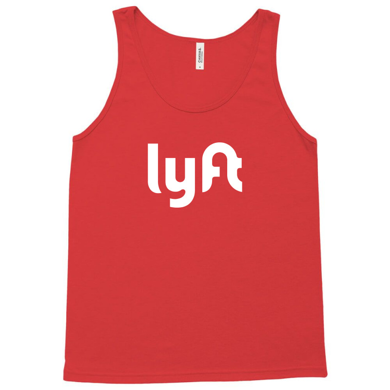 Simple Lyft  Design Tank Top by sutinati | Artistshot