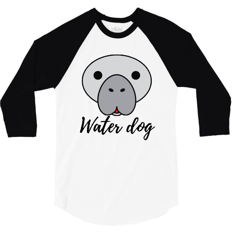 Manatee Water Dog 3/4 Sleeve Shirt | Artistshot