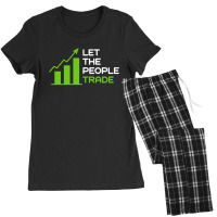 Let The People Trade Women's Pajamas Set | Artistshot