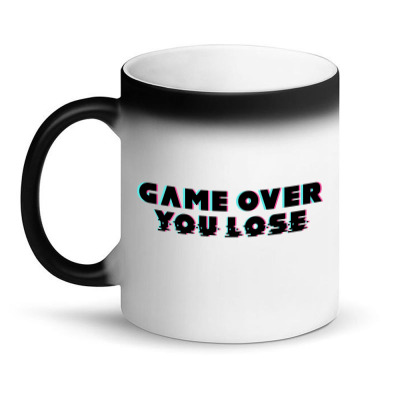 Game Over Magic Mug Designed By Blackacturus