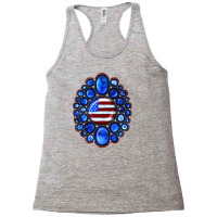 Usa Flag Gemstone Racerback Tank | Artistshot