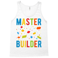 Master Builder Kids Building Blocks Brick Builder T Shirt Tank Top | Artistshot