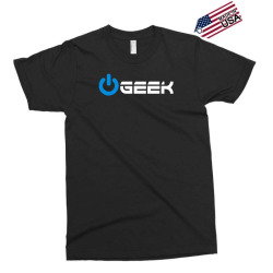 geek' (power on button) Exclusive T-shirt | Artistshot
