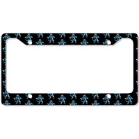 Funny Astronaut In Space Playing Trumpet Trumpeter License Plate Frame | Artistshot