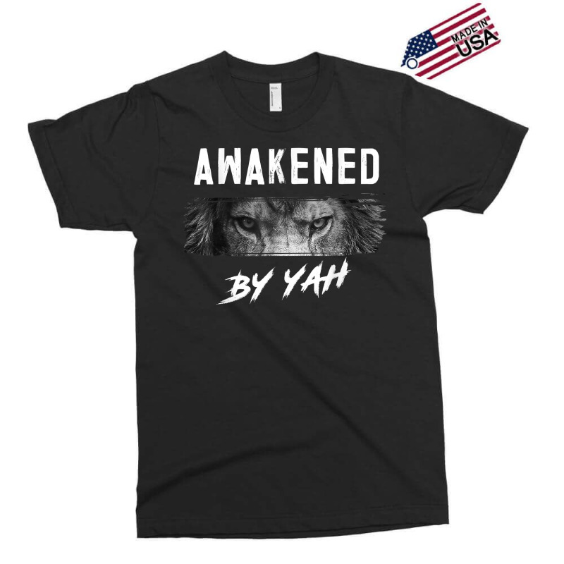 Awakened By Yah Hebrew Israelite Lion Of Judah Jewish T Shirt Exclusive T-shirt | Artistshot