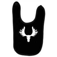 Elk Skull Funny Animal Baby Bibs | Artistshot