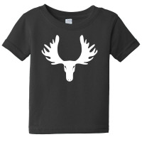 Elk Skull Funny Animal Baby Tee | Artistshot