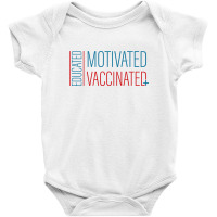 Education Motivated Vaccinated Baby Bodysuit | Artistshot