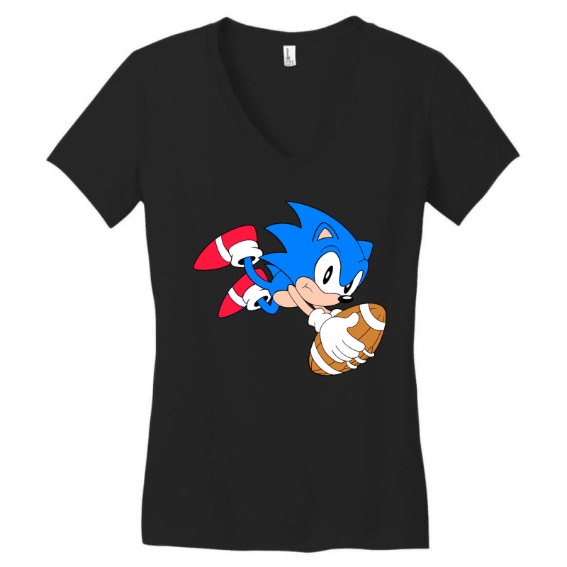 Sadow The Hedgehog Women's V-Neck T-Shirt by dikamardian | Artistshot