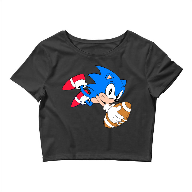 Sadow The Hedgehog Crop Top by dikamardian | Artistshot