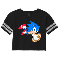 Sadow The Hedgehog Scorecard Crop Tee | Artistshot