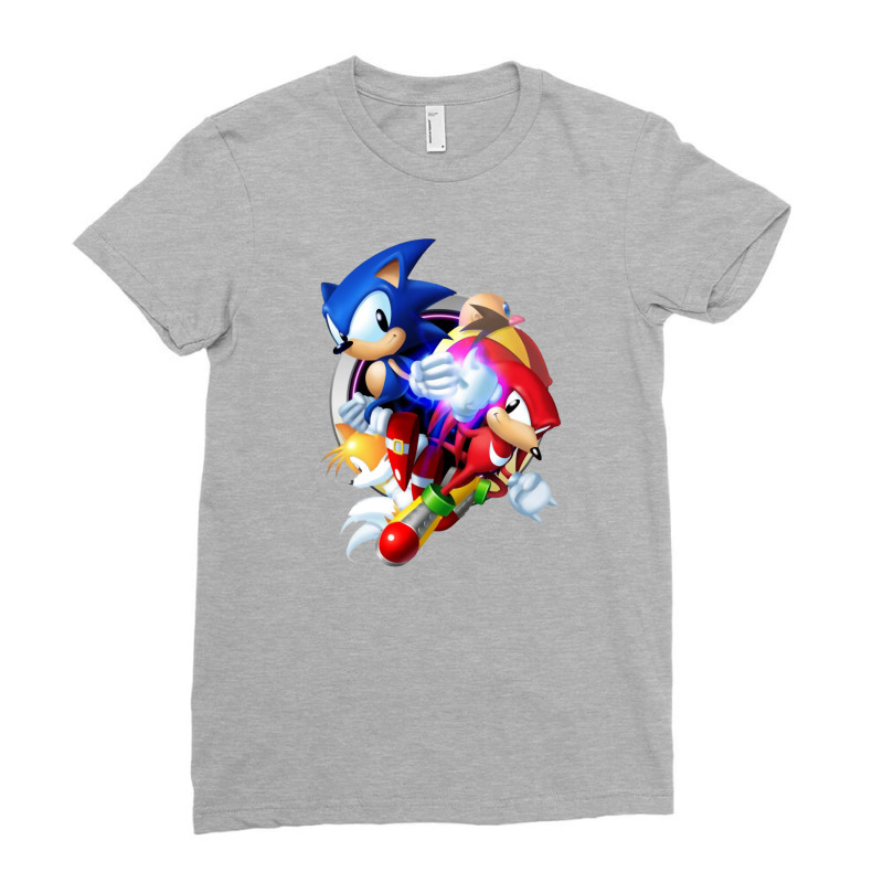 Sadow The Hedgehog Ladies Fitted T-Shirt by dikamardian | Artistshot