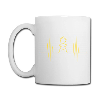 Electro Saiyan Heartbeat Coffee Mug Designed By Koopshawneen