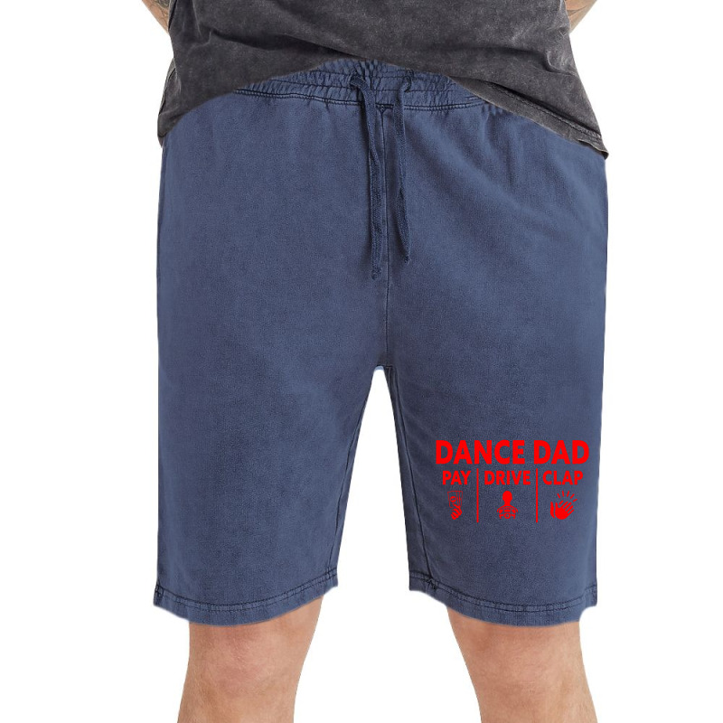 Mens Dance Dad Pay Drive Clap Vintage Short | Artistshot