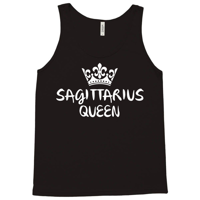 Sagittarius Queen Astrology Sign T Shirt Gif Tank Top | Artistshot