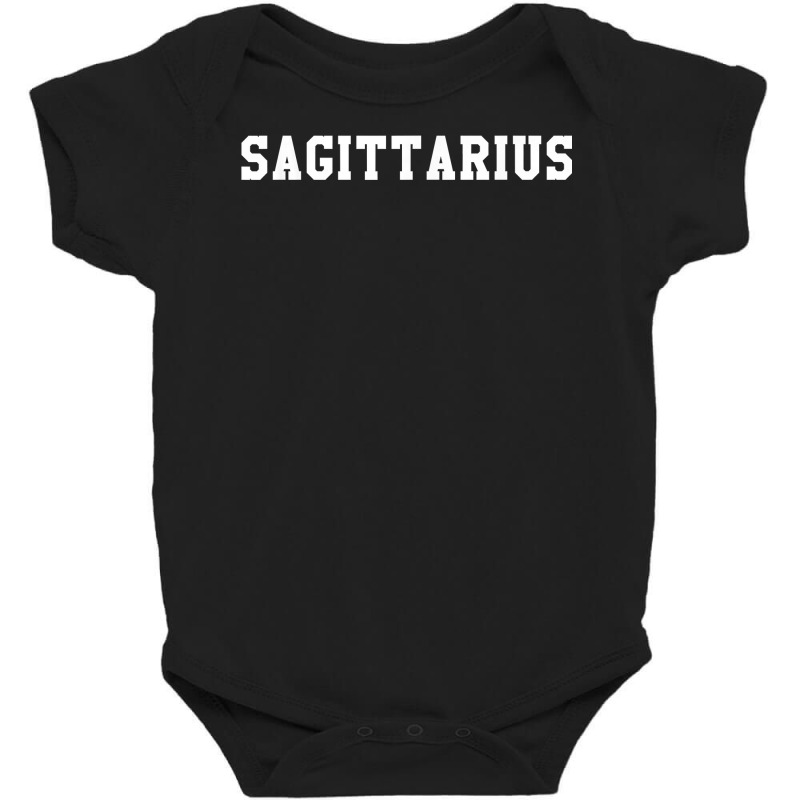 Sagittarius Zodiac Astrology Sign T Shirt Baby Bodysuit by TappanSajan | Artistshot