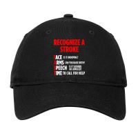 Stroke Awareness Survivor Fast Funny Strong Warrior T Shirt Adjustable Cap | Artistshot