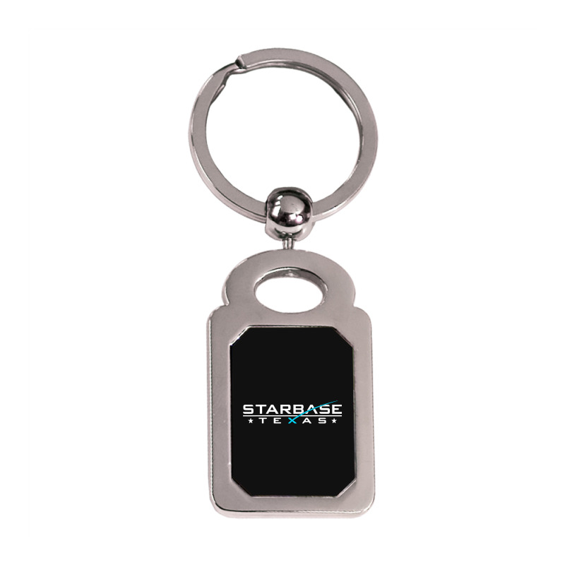 City Of Starbase Cameron Silver Rectangle Keychain | Artistshot