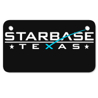 City Of Starbase Cameron Motorcycle License Plate | Artistshot