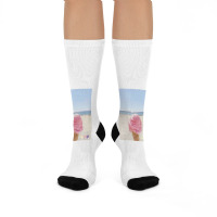 Olivia De Ja Fu Ice Cream Crew Socks | Artistshot